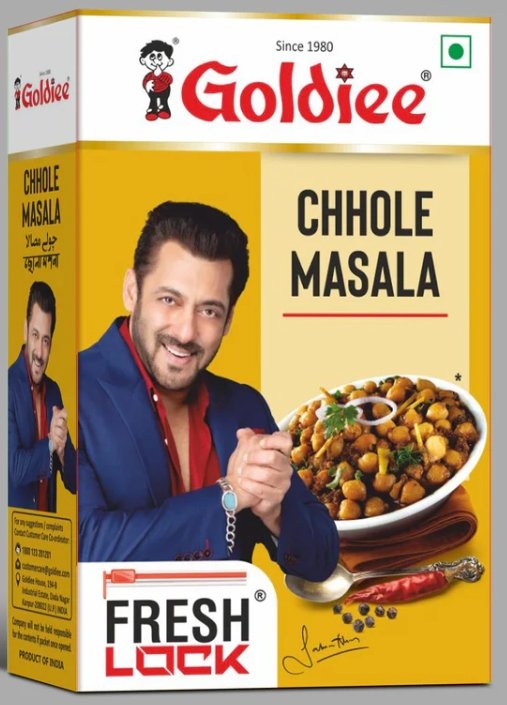 GoldiChhola Masale 80g