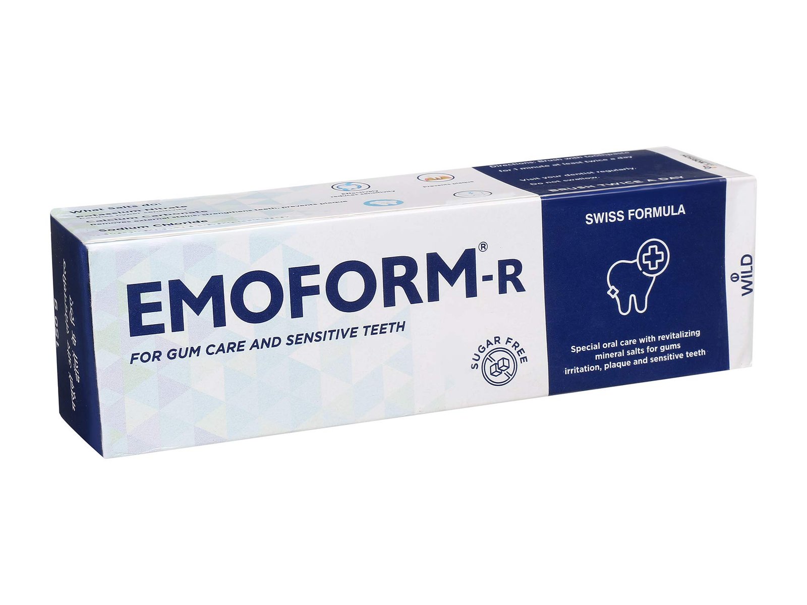J L MORISON Emoform-R: The Multi-action Toothpaste, for Strengthen Gums, Reduces Sensitivity, Prevent Plaque