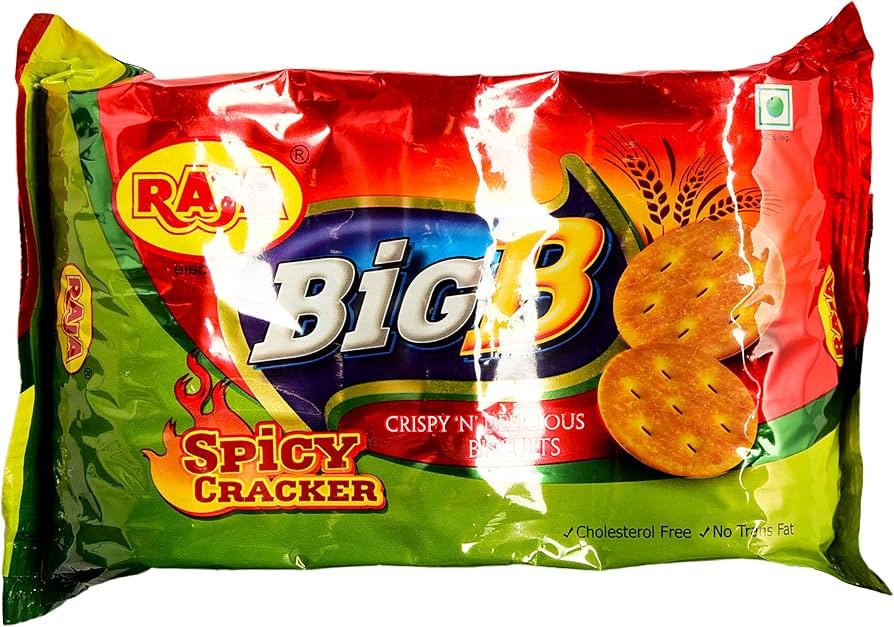 Raja Big-B Spicy Cracker, 250 g