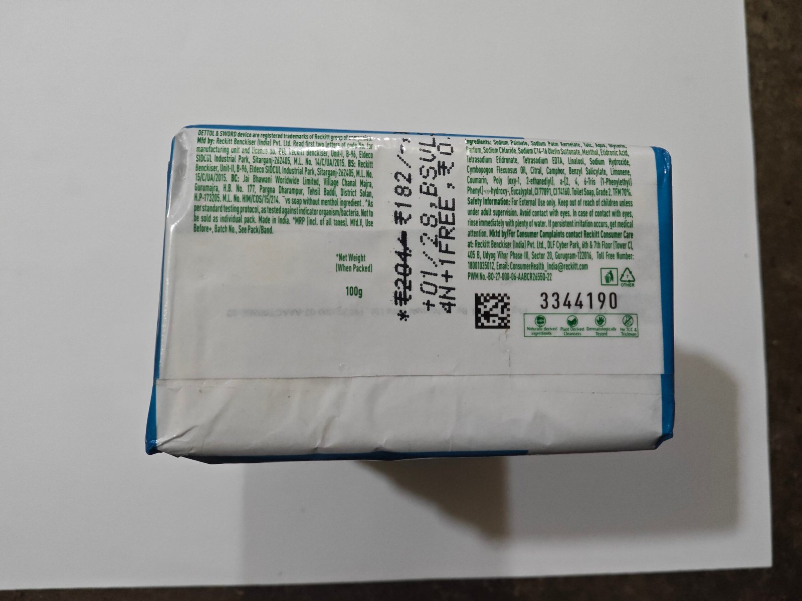 Dettol icy cool 100g