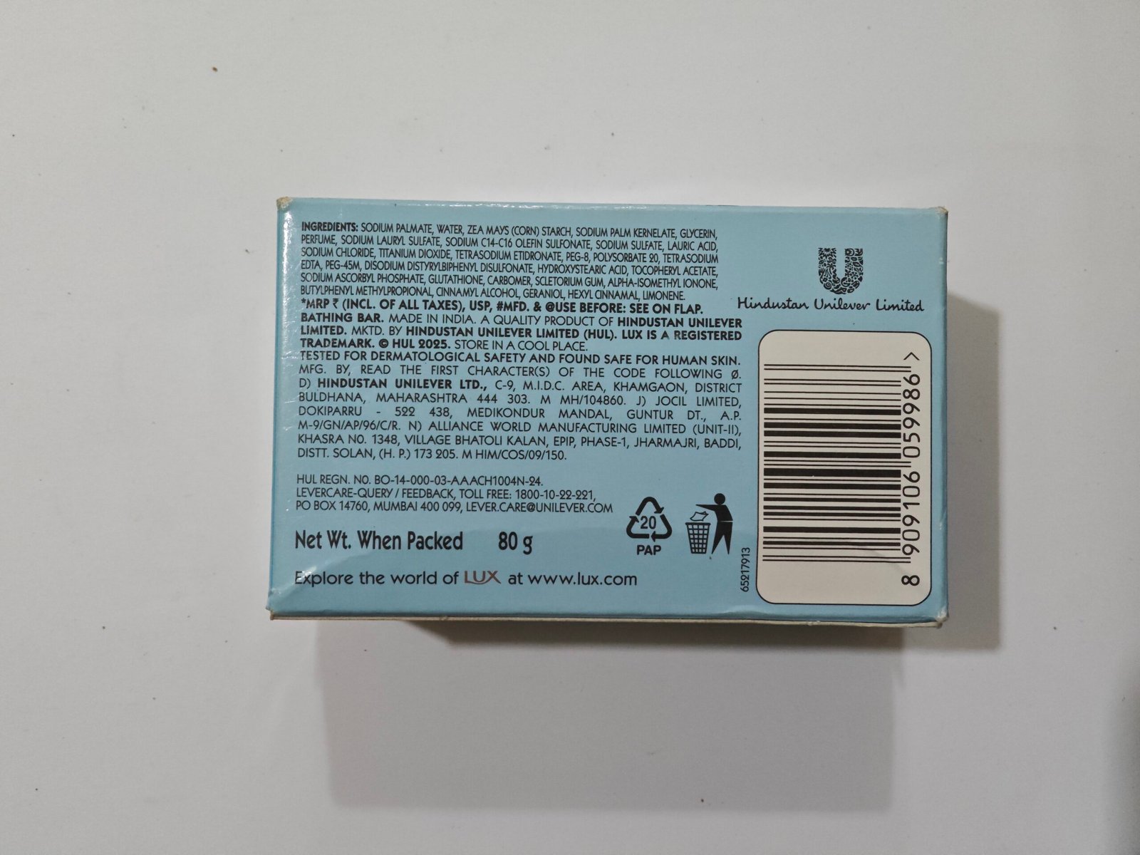 Lux International Soap/Creamy perfection Soap 125 Gm