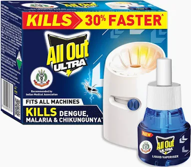 All out ultra mosquito vaporiser 45ml