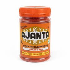 Ajanta – Orange Red Food Colous 100g