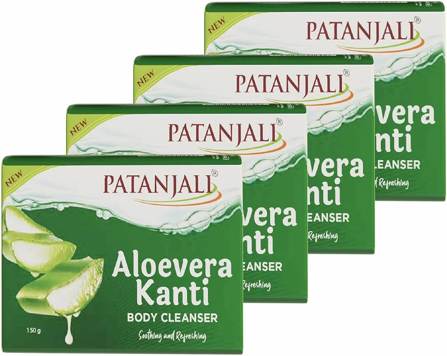 Patanjali Aloe Vera Kanti Body Cleanser 150gm